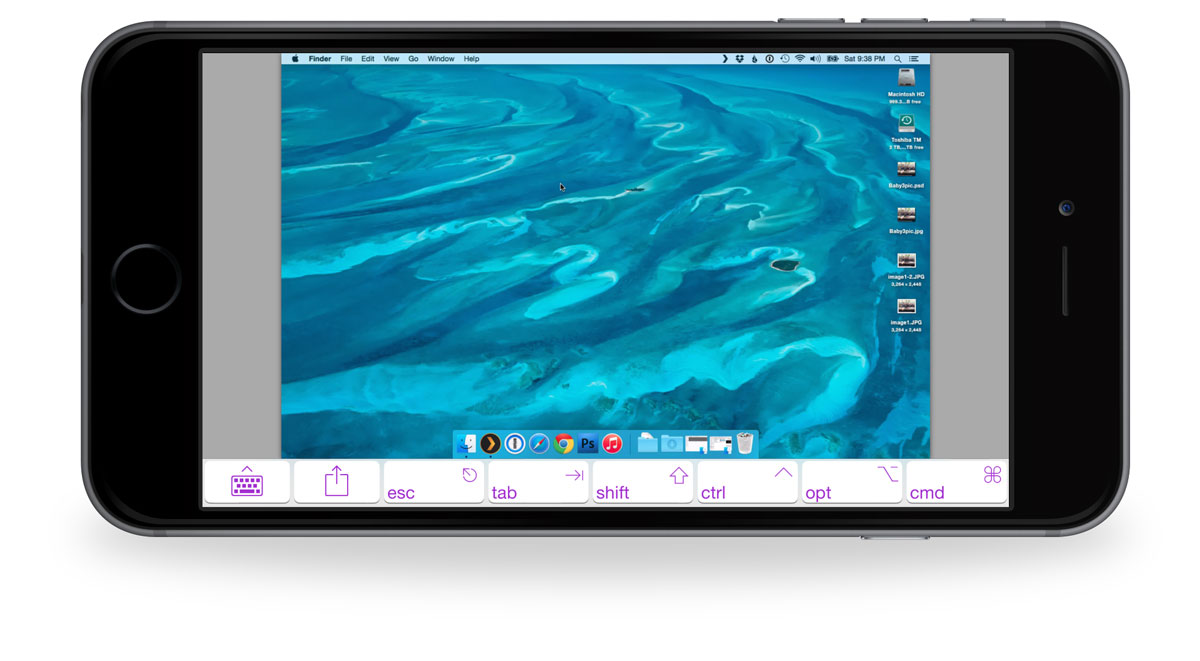 Ipad remote access to mac